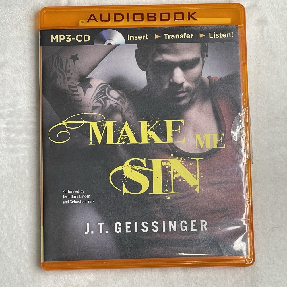 [Audiobook] Make Me Sin By J.T. Geissinger [MP3 CD] Romance 12 Hour 10 Minutes